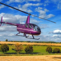Wedding Helicopter Hire in Alton Pancras 3